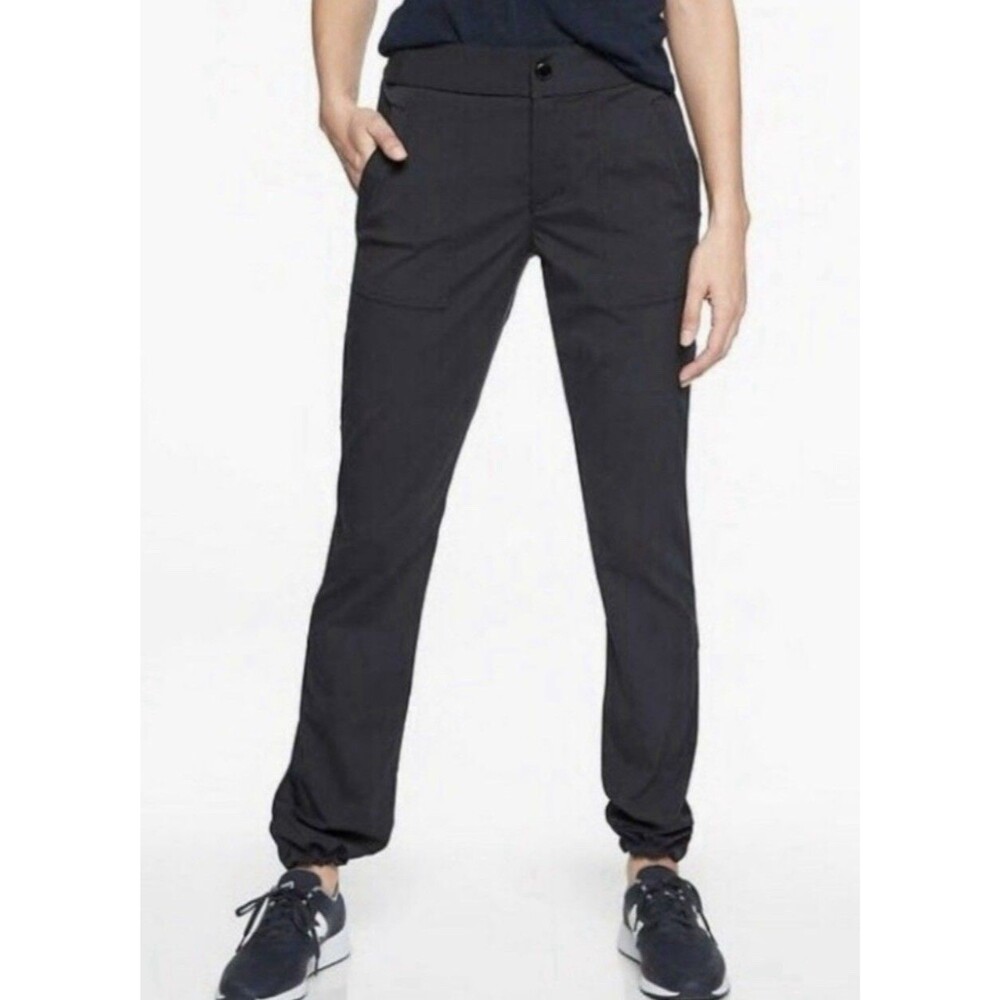 Athleta Trekkie North Jogger Black Hiking Pants Womens Size 2 Activewear Gorp